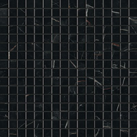 BLACK ATLANTIS MOSAICO 30X30 LAPPATO